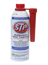 STP 473ml Multi-Purpose Motor Treatment Plus Fuel Stabilizer with Spout, 80500, White