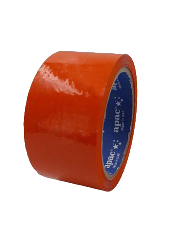 

APAC BOPP Packing Tape, 50y x 48mm, Orange