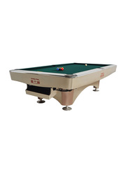 Star 9-Feet World Open Official Billiard Table, Brown