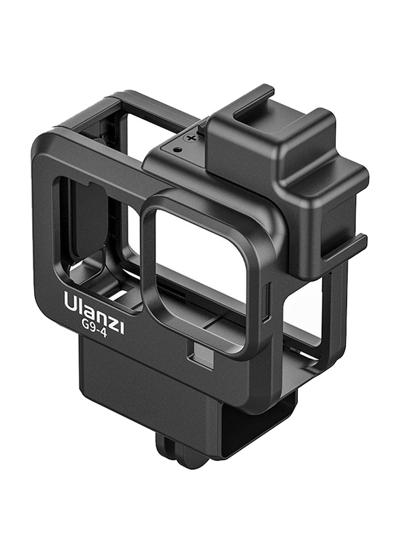 

Ulanzi G9-4 Action Camera Video Cage Plastic Vlog Case Protective Housing for GoPro Hero9/10, Black