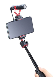 Ulanzi ST-07 Adjustable Vlog Smartphone ABS Clip Tripod Mount, 1764, Black