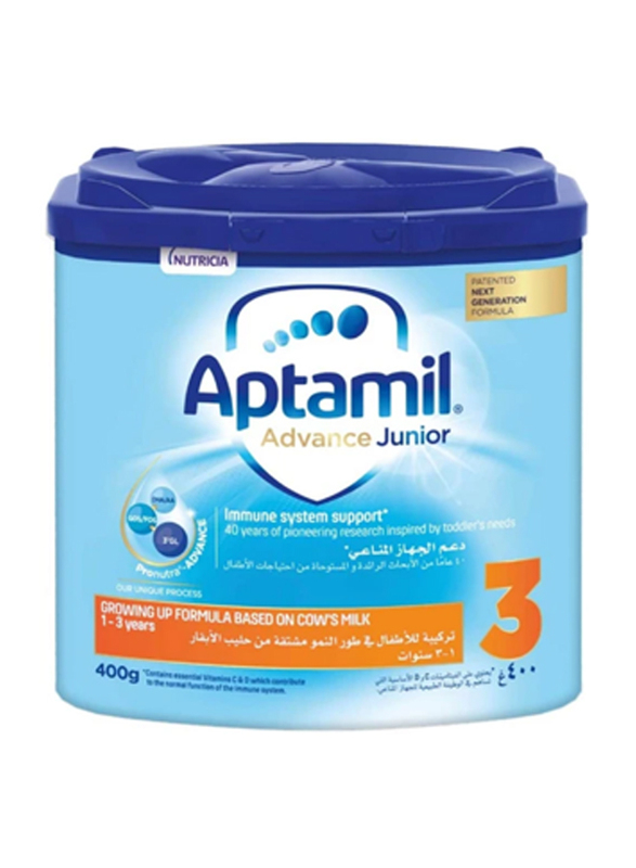 Aptamil Advance Junior 3 Infant Formula Milk, 400g/900g
