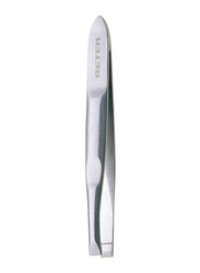 Beter Stainless Steel Straight Tip Tweezers, 24001, Silver