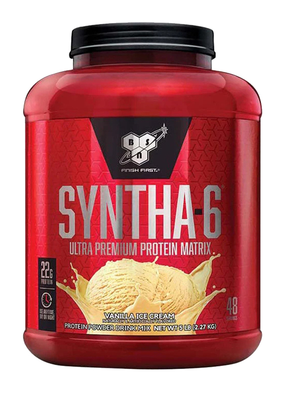 

BSN Syntha 6 Protein Muscle Builder, 2.27 KG, Vanilla Ice Cream