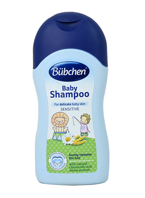 

Bubchen 400ml Baby Shampoo for Babies, Newborn, Blue