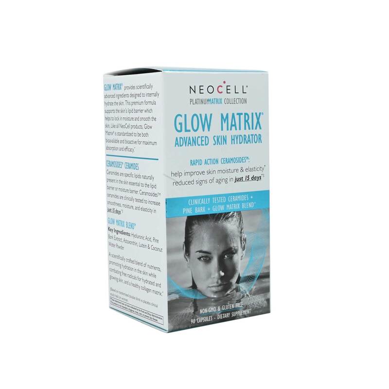 

Neocell Glow Matrix Advanced Skin Hydrator Dietary Supplement, 90 Capsules