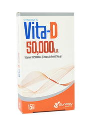 Synergy Vita-D, 50000iu, 15 Tablets