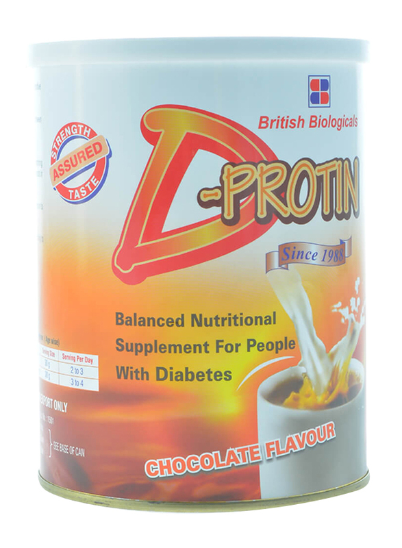 

British Biologicals D Protin, 400gm, Chocolate