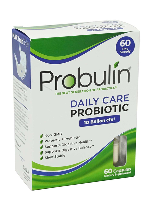 

Probulin Daily Care Probiotic 10 Billion Cfu+ Capsules, 60 Capsules