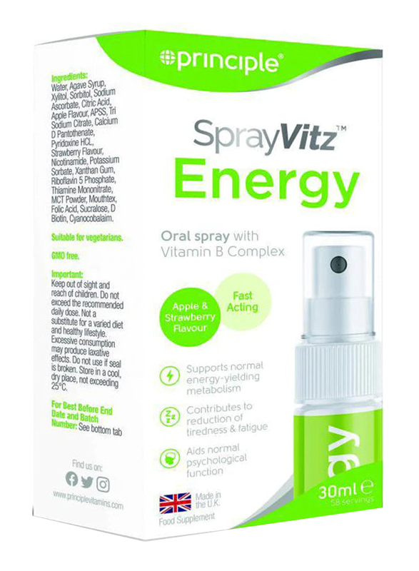 

Principle Vitz Energy Spray, 25ml