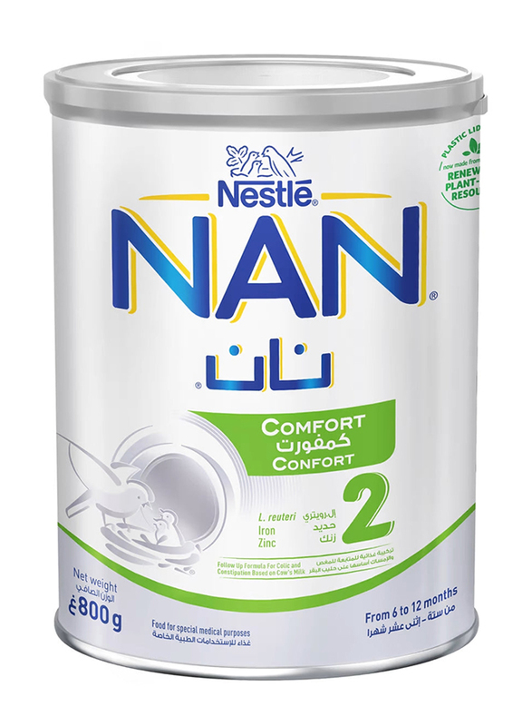 Nestle Nan Comfort 2 Follow-Up Formula, 6 Months-1 Year, 800g
