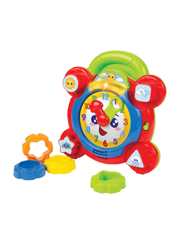 

Winfun Time For Fun Learning Clock, Multicolour