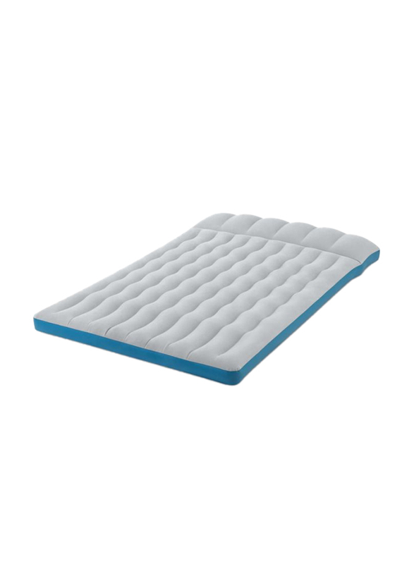 

Intex Air Mattress Camping Mat, 193 x 127 x 24cm, Grey/Blue