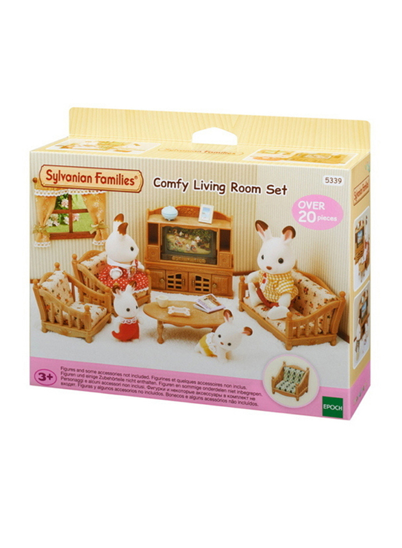 

Sylvanian Families Comfy Living Room Set, 5339, Ages 3+