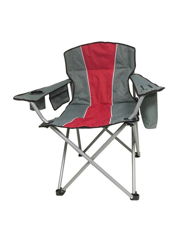 

Procamp Folding 3 Color Quad Chair, 2730023, Red/Grey