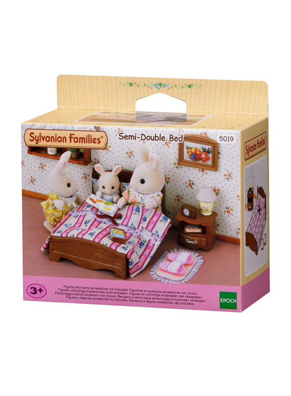 

Sylvanian Families Semi-Double BED, 10 Pieces, 5019, Ages 3+
