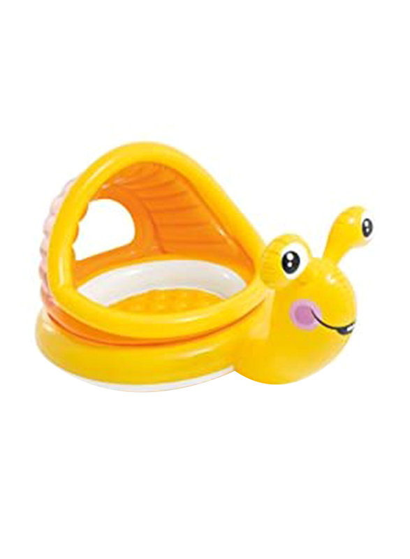 

Intex Lazy Snail Shade Baby Inflatable Swimming Pool, Yellow