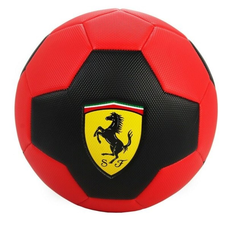 

Mesuca Ferrari Soccer Ball, Black/Red