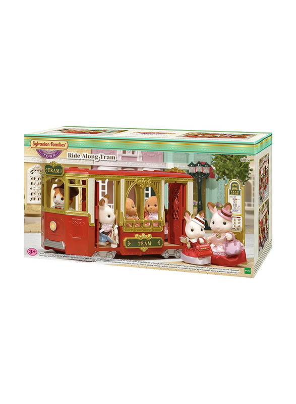 

Sylvanian Families TS Ride Along Tram, 6007, Ages 3+