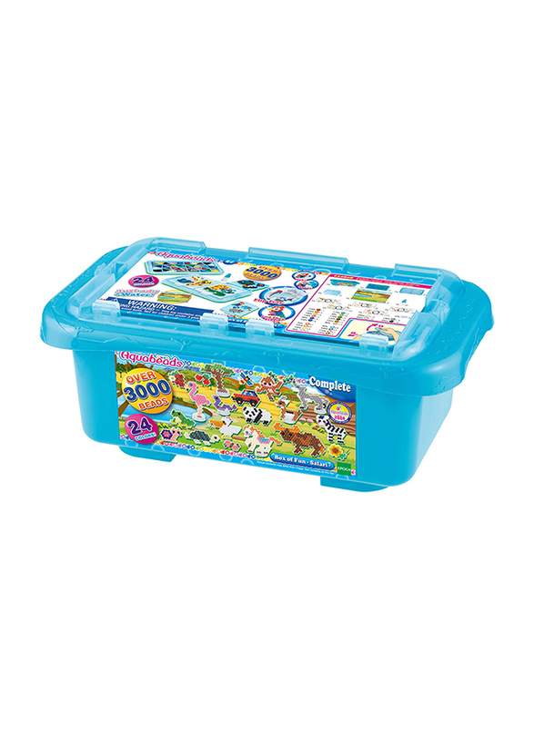 

Sylvanian Aquabeads Box of Fun Safari, 32808, Ages 4+