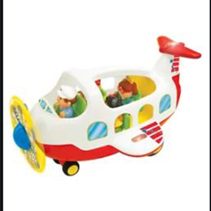 

Kiddieland Delight And Discover Activity Plane, Upto 12 Months, Multicolour