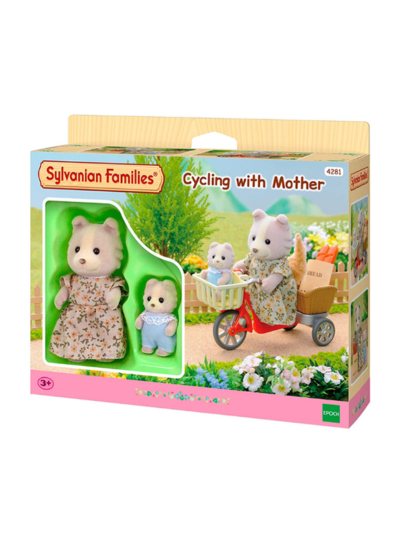 

Sylvanian Families Cycling with Mother, 7 Pieces, 4281, Ages 3+