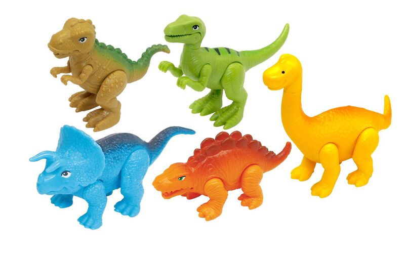 

Kiddieland Dinosaur Kingdom Playset, 5 Pieces, Ages 1+, Multicolour