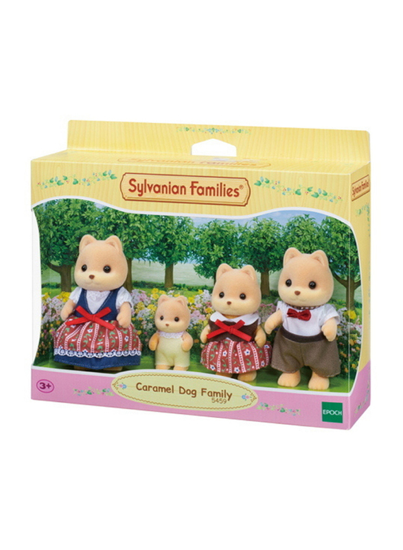 

Sylvanian Families Caramel Dog Family Figurines, 5459, Ages 3+