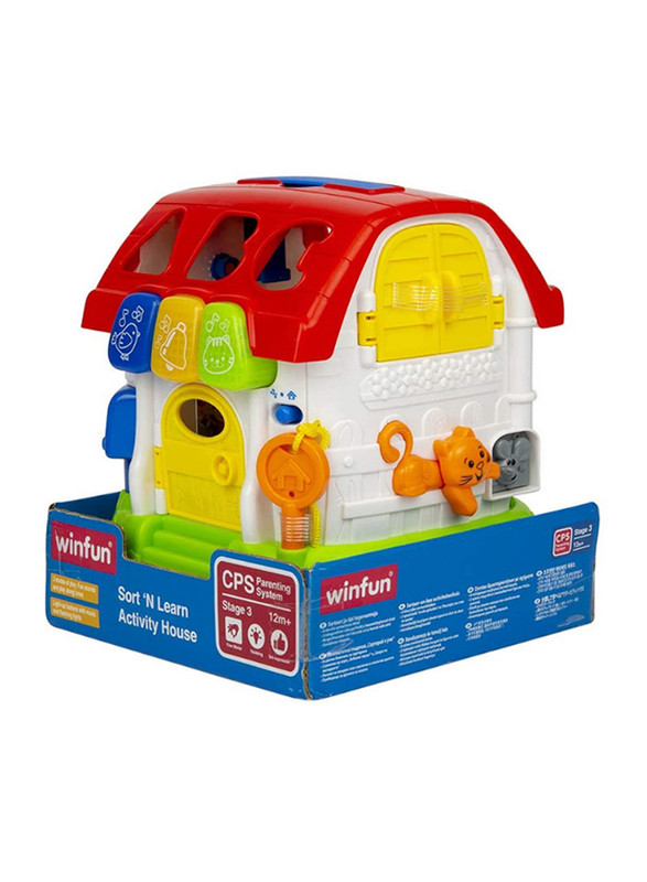

Winfun Sort N Learn Activity House, Multicolour