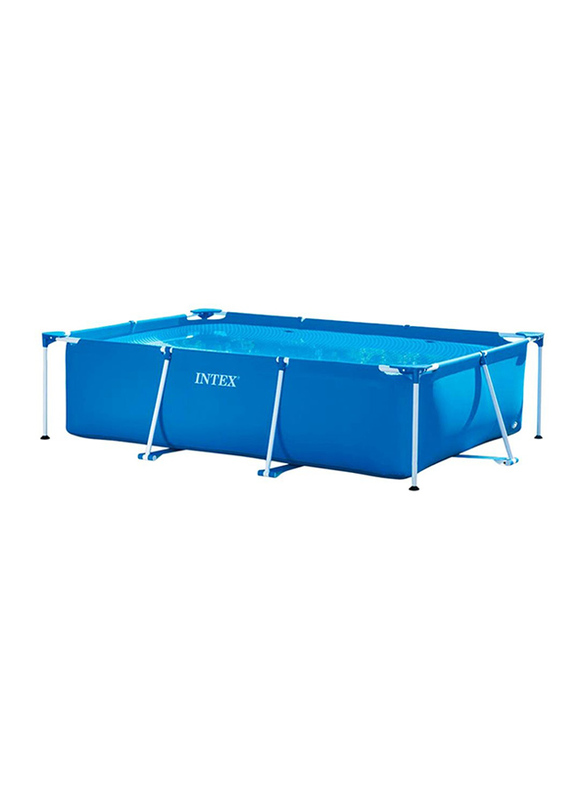 

Intex Rectangular Frame Swimming Pool without Pump, 2.2 x 1.5 x 6m, Blue