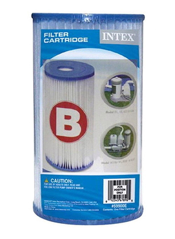 

Intex Swimming Pool Filter Cartridge Type B, Multicolour