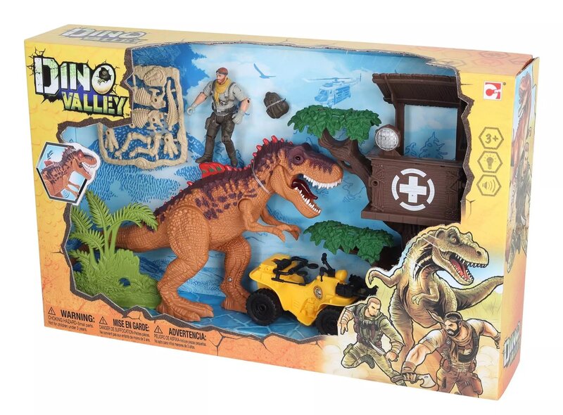 

Chapmei Dino Valley Tree house Playset, Ages 3+