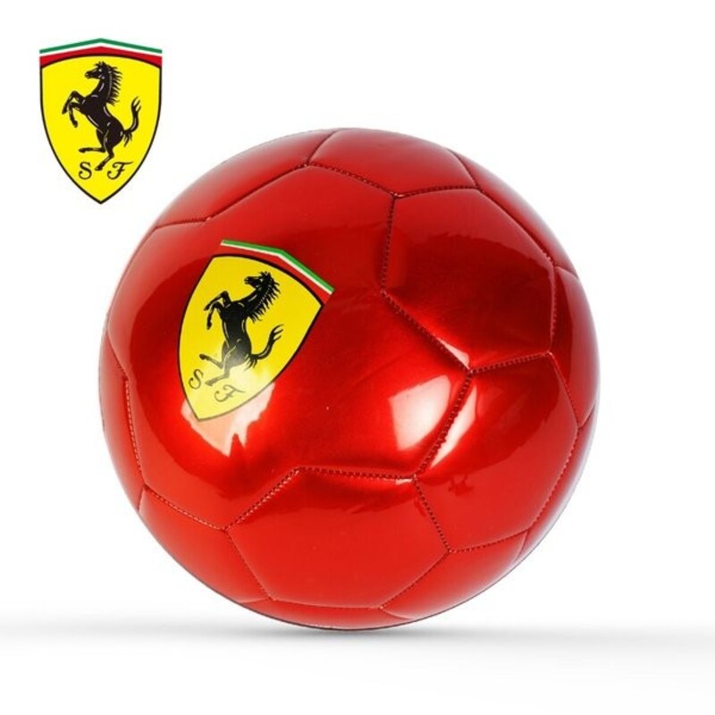 

Mesuca Ferrari Metallic Soccer Ball, Red