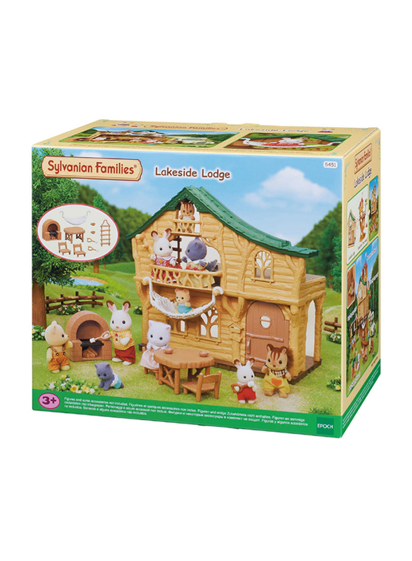 

Sylvanian Families Lakeside Lodge Log Cabin, 5451, Ages 3+
