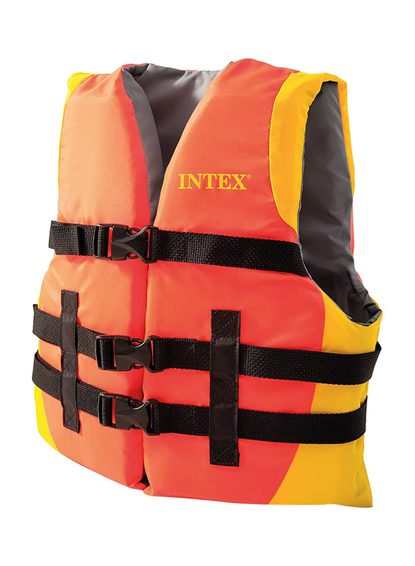 

Intex Youth Life Vest for Weight 23 - 41Kg, Red/Yellow