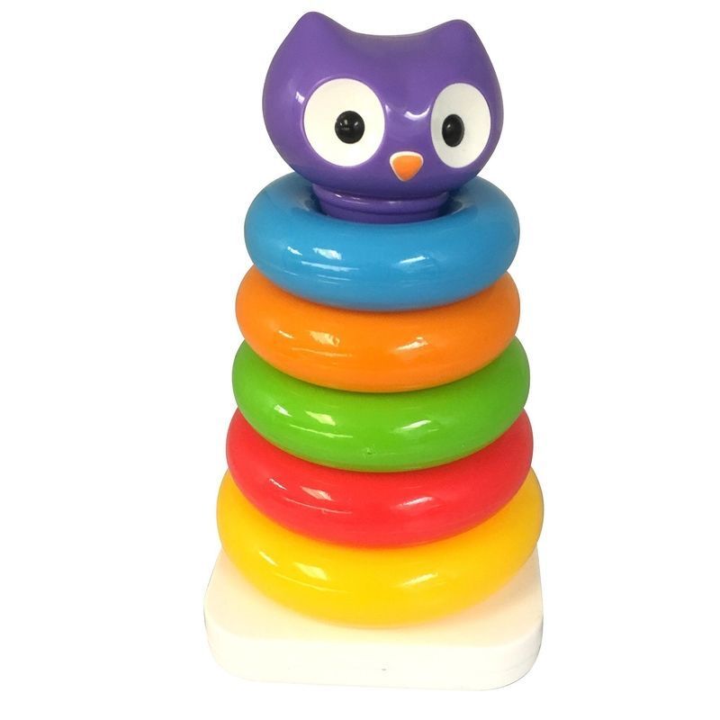 

Kiddieland Stack Up Rings For Kids, Ages 1+, Multicolour