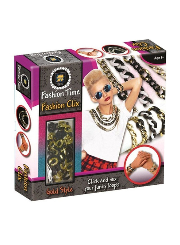 

AMAV Fashion Time Fashion Clix Gold, Ages 8+, Multicolour