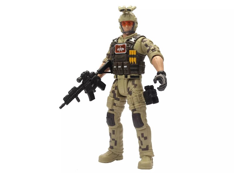 

Chapmei Soldier Force Meg-Ranger Figure Set, Ages 5+