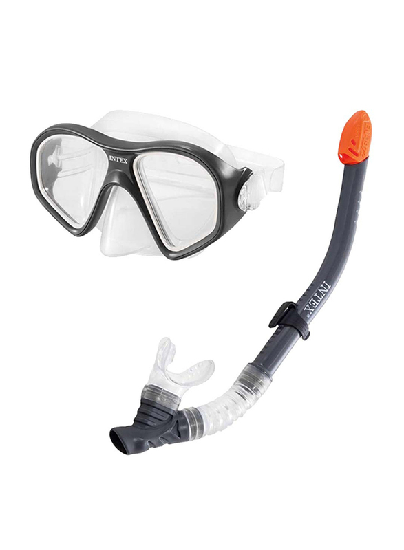 

Intex Reef Rider Swim Mask Set With Easy Flow Snorkel, Black