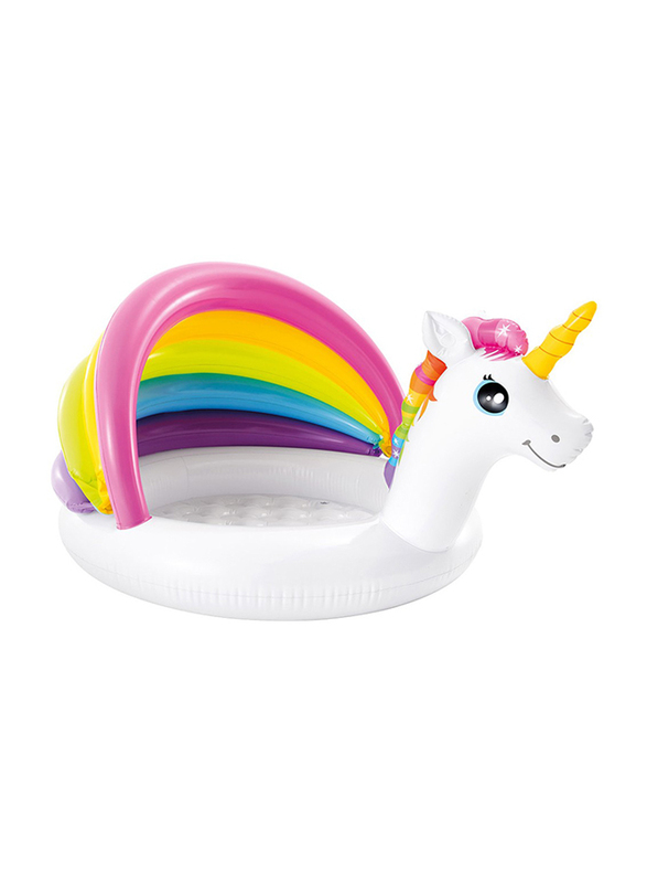 

Intex Baby Unicorn Inflatable Swimming Pool for Kids, Multicolour