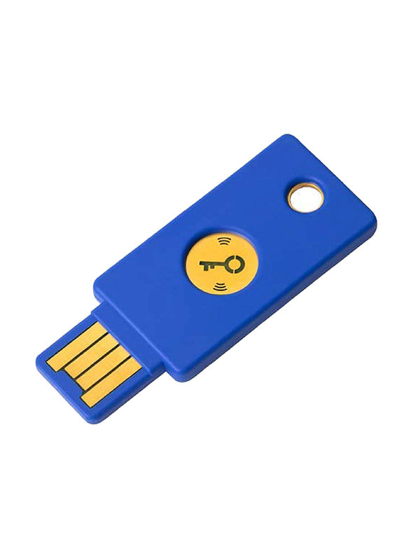 

Yubico NFC Two Factor Authenticator Security Key, Blue