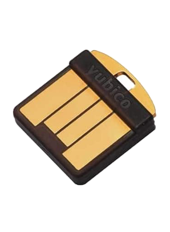 

Yubico YubiKey 5 Nano Second Factor Authenticator, Black/Gold