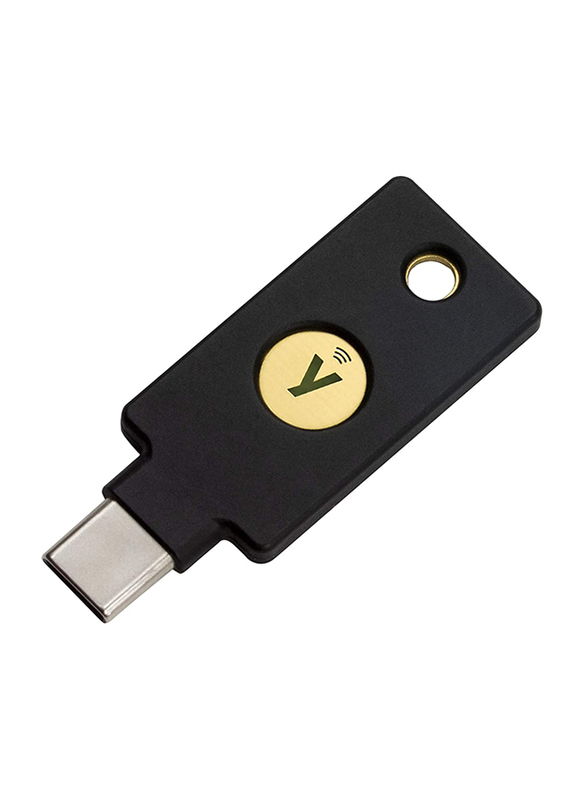 

Yubico YubiKey 5C NFC Second Factor Authenticator, Black
