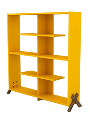 Home Canvas Kipp Bookcase, Yellow