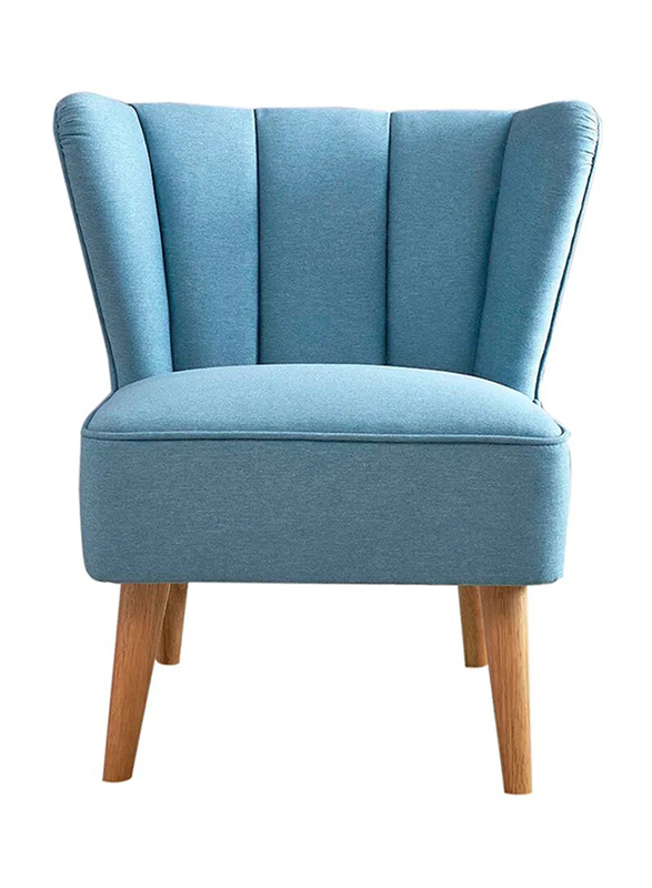 Home Canvas Tulip Single Seater Chair, Blue