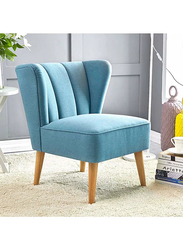 Home Canvas Tulip Single Seater Chair, Blue