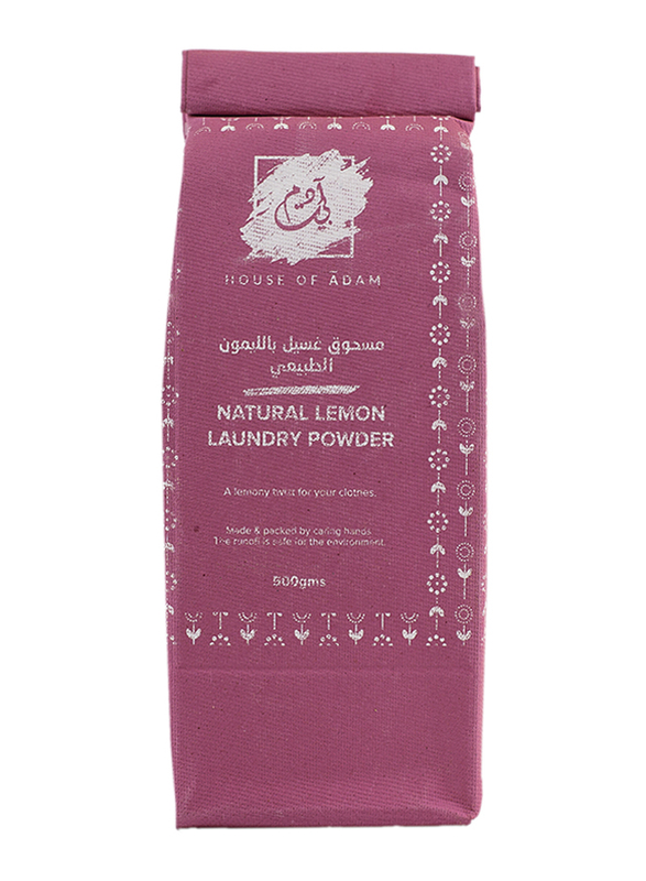 

House of Adam Natural Lemon Laundry Powder, 500g