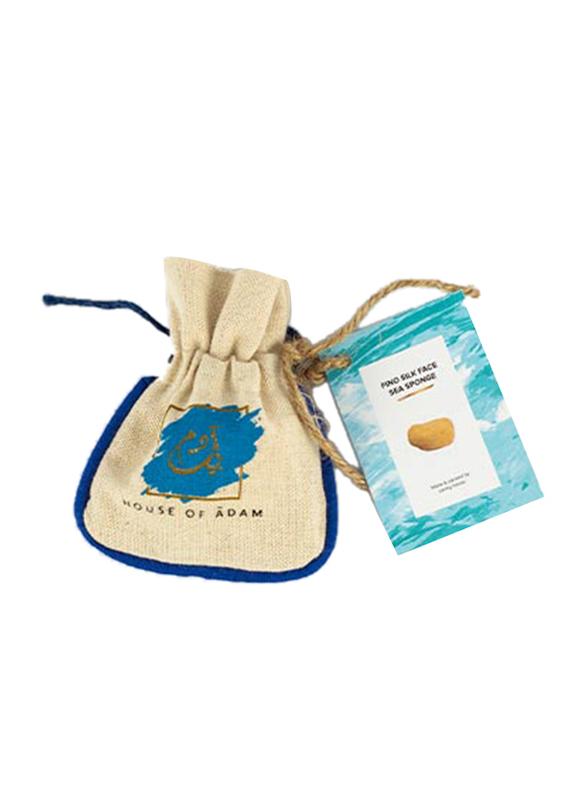 

House of Adam Fino Silk Face Sea Sponge, Yellow