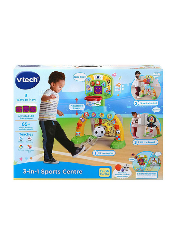 

VTech 3-in-1 Sports Centre, 5 Pieces, Ages 1+