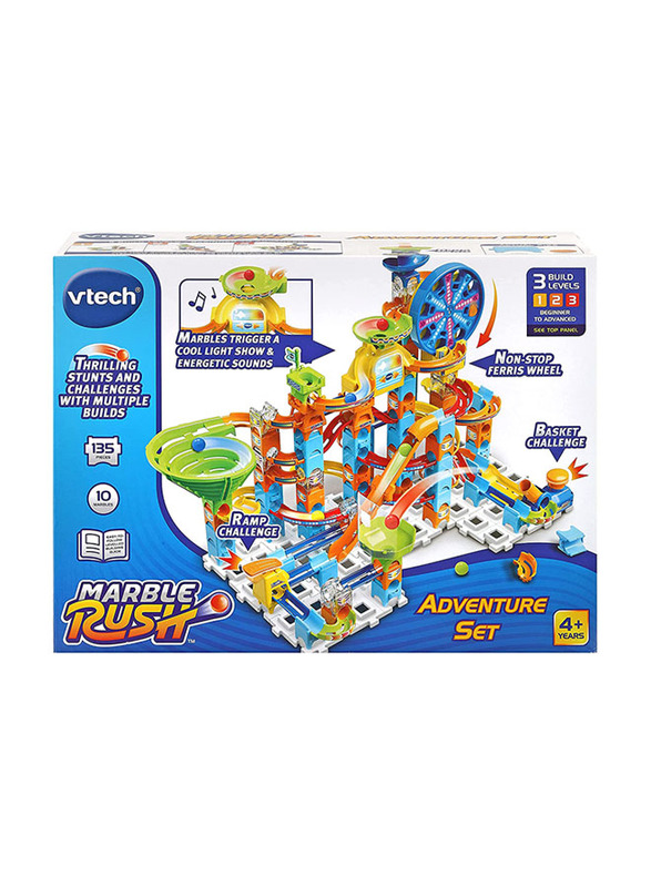 

VTech Marble Rush Adventure Set, 135 Pieces, Ages 4+